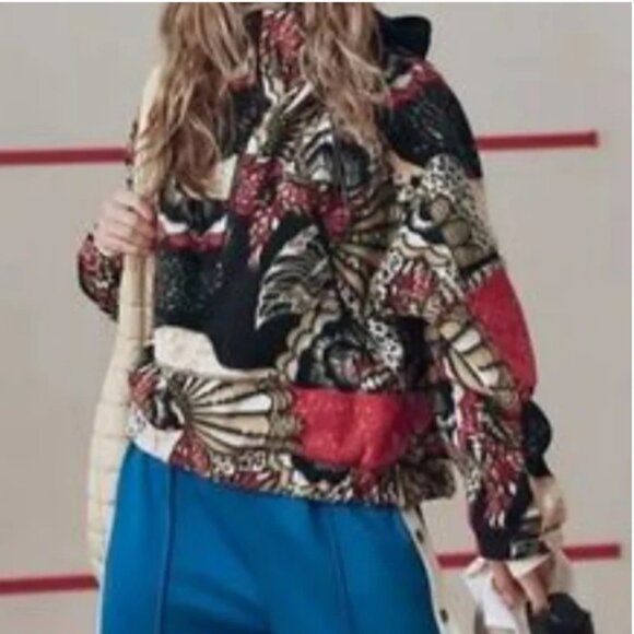 Free People NWT Movement Wild and Free Fleece Pullover Hooded 1/2 zipper size S - Picture 4 of 8